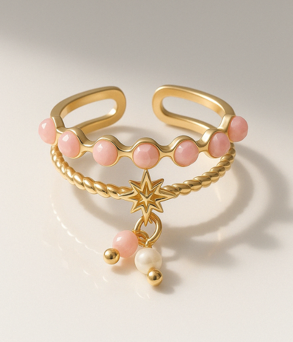 Bagues ajustable Argent 925 - PEARL