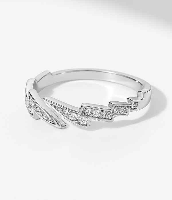 Bague ajustable Argent 925 - ZEUS