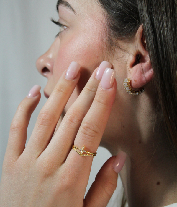 Bague ajustable Argent 925 - FLORAL
