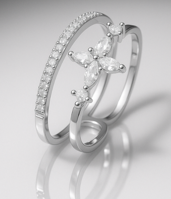 Bague ajustable Argent 925 - CLARTÉ
