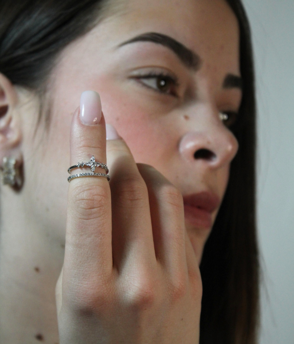 Bague ajustable Argent 925 - CLARTÉ