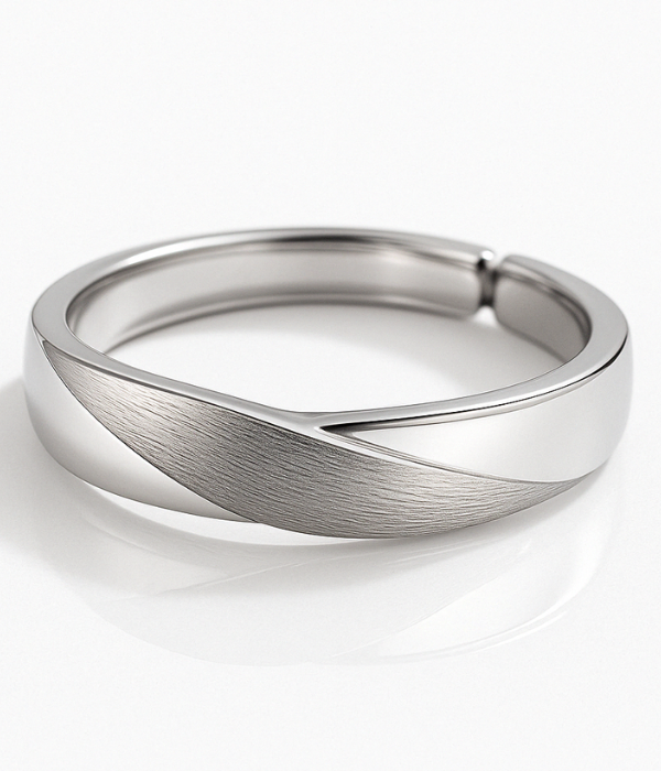 Bague ajustable Argent 925 - CORE