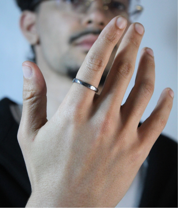 Bague ajustable Argent 925 - CORE