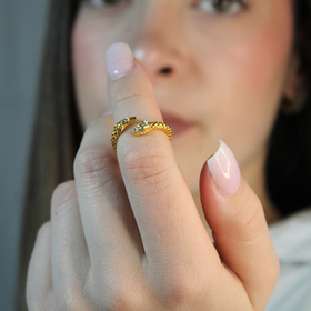 Bague ajustable Argent 925 - MORSURE
