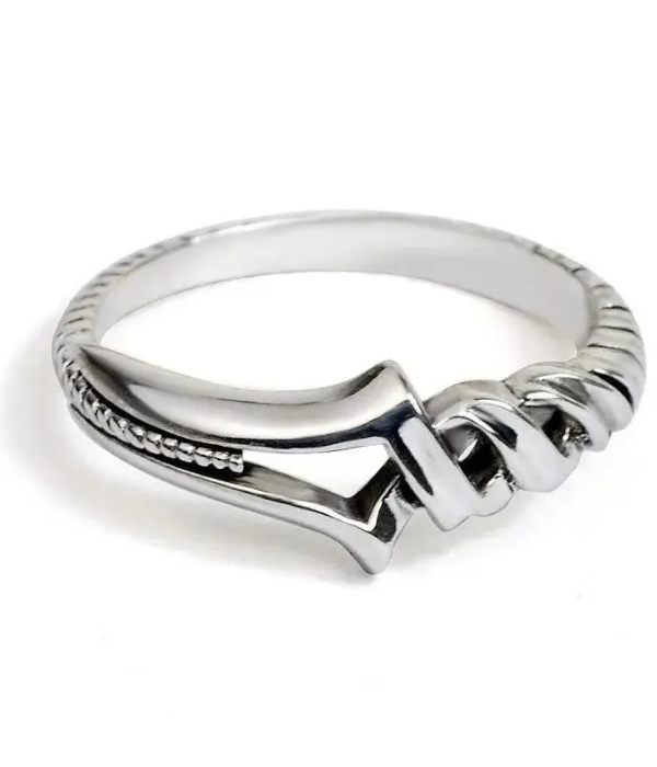 Bague ajustable Argent 925 - Abyss