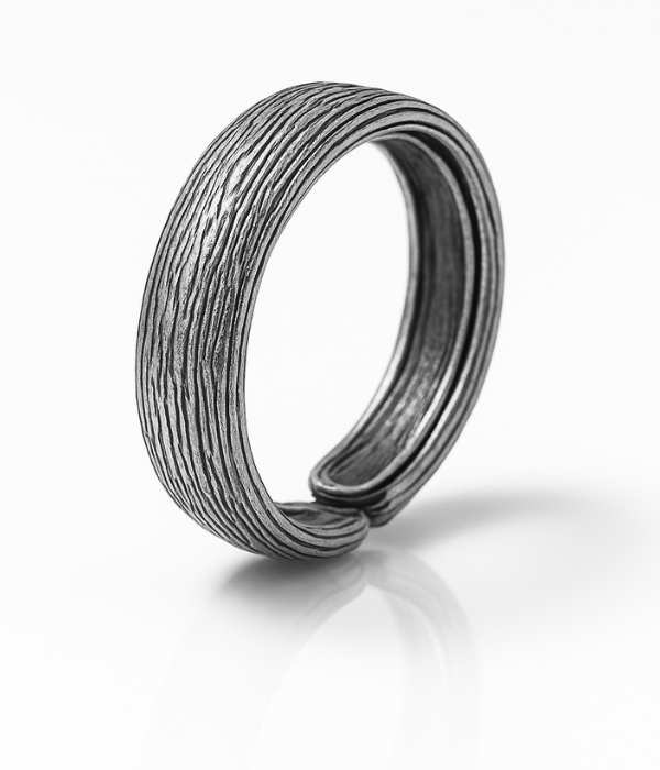 Bague ajustable Argent 925 - OAKEN