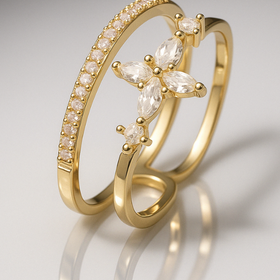 Bague ajustable Argent 925 - CLARTÉ