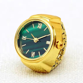 Bague montre - Jade Noble