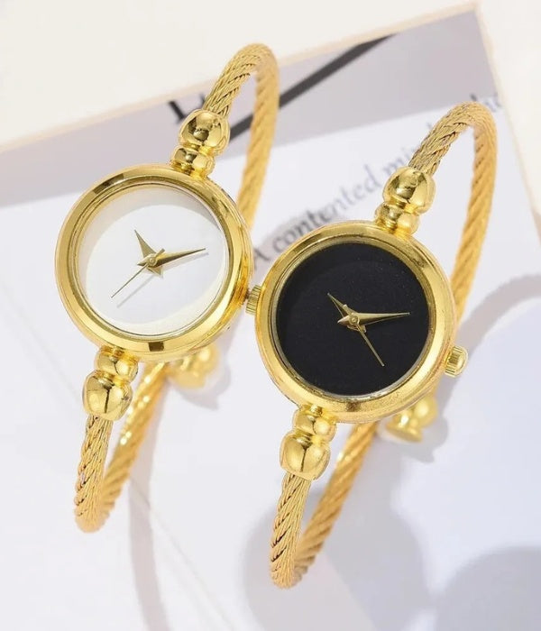 Montre ajustable femme Doré