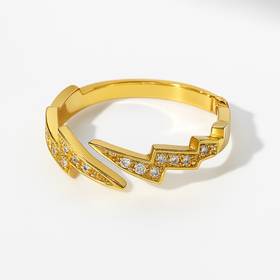 Bague ajustable Argent 925 - ZEUS