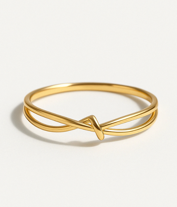 Bague ajustable Argent 925 - Liaison