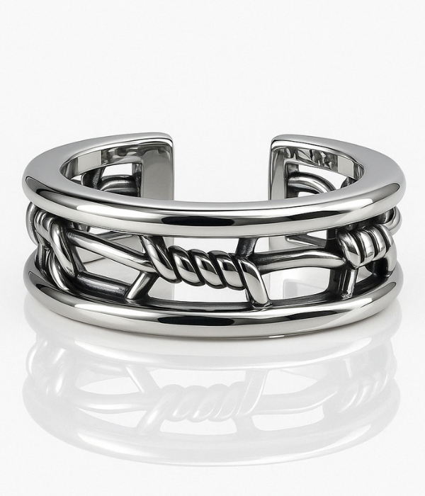 Bague ajustable Argent 925 - CHAINS
