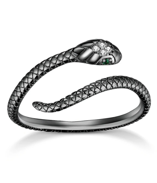 Bague ajustable Argent 925 - ÉCAILLE