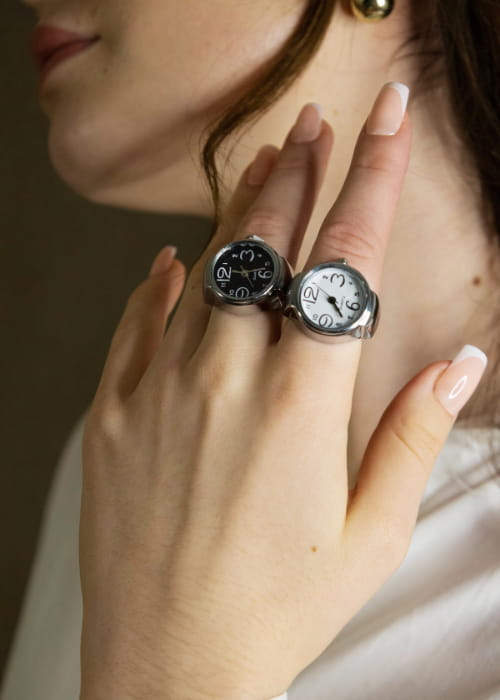 Bague montre - Mystery time